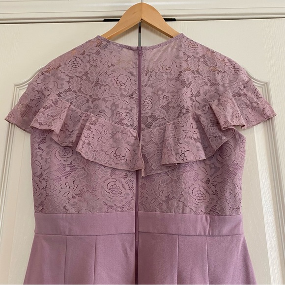 ASOS Lace Insert Pencil Midi Dress - Picture 7 of 14